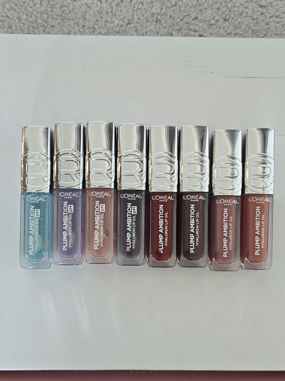 L'Oréal Plump Ambition Hyaluron Lip Oil - Multi Color Set